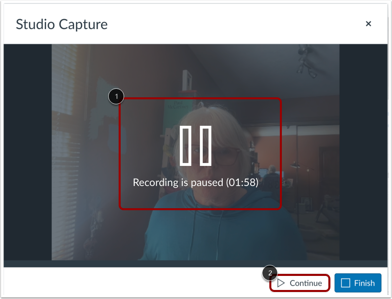 Continue Recording