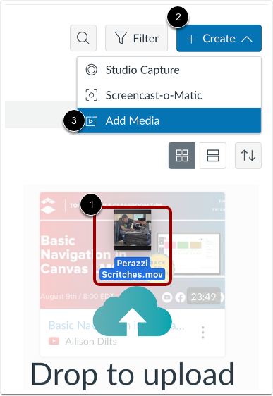 Upload Media Files