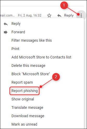 Report Phishing 1