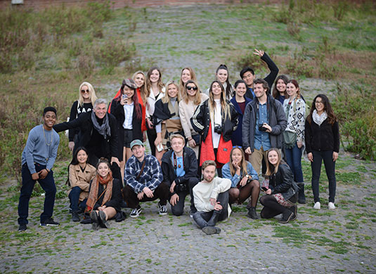 SBCC students in Europe