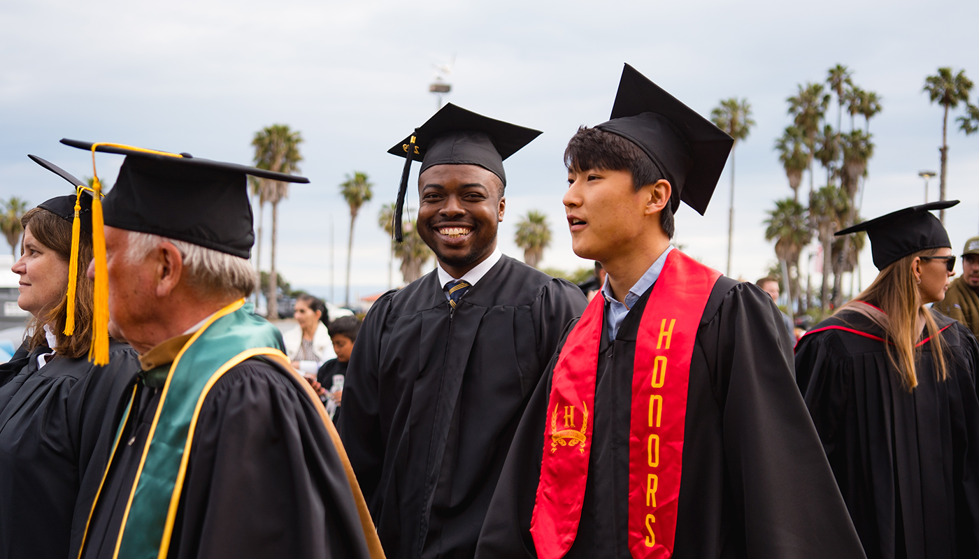 SBCC honors students at graduation.