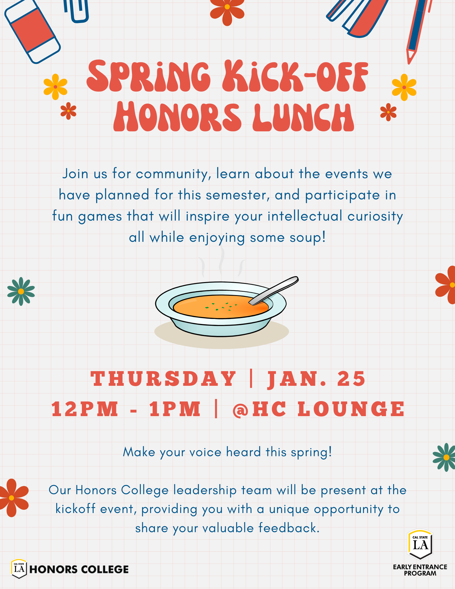 Honors College Spring Kickoff