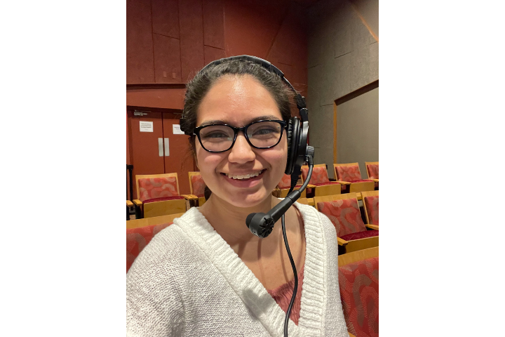 Photo of Jolana Villarreal, stage manager of Eurydice