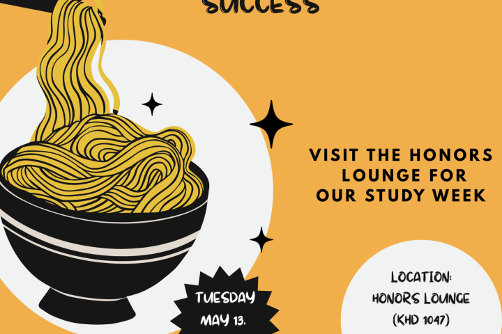 Noodle poster for event