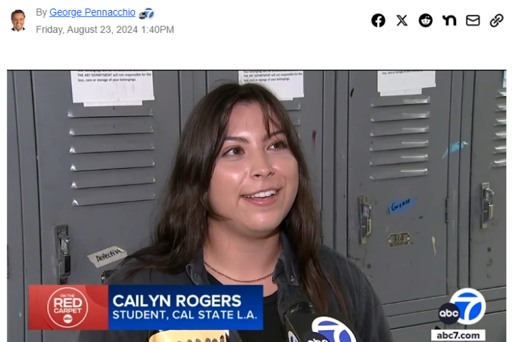 Cal State LA on ABC 7