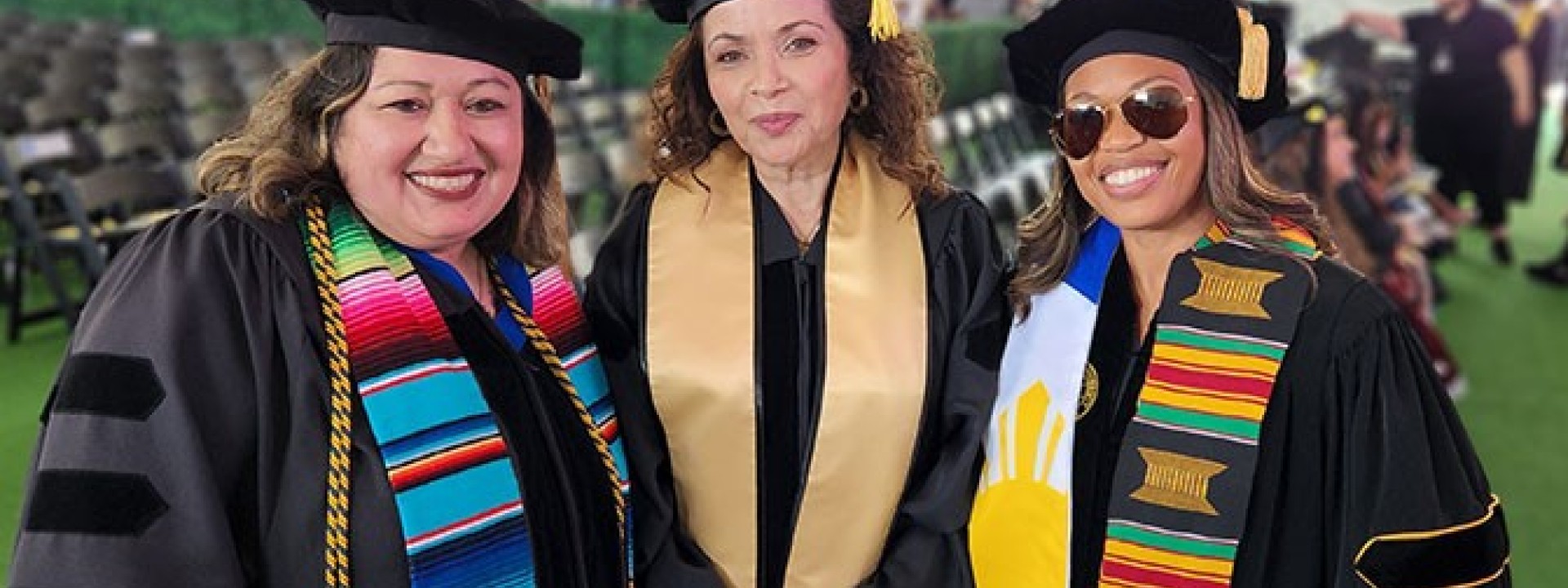 Graduates of EdD Program smiling