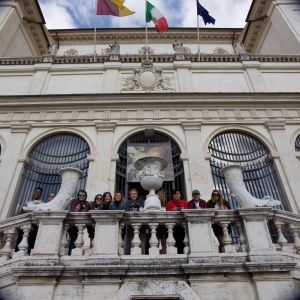 Up top in Rome