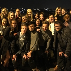 Group shot in Rome